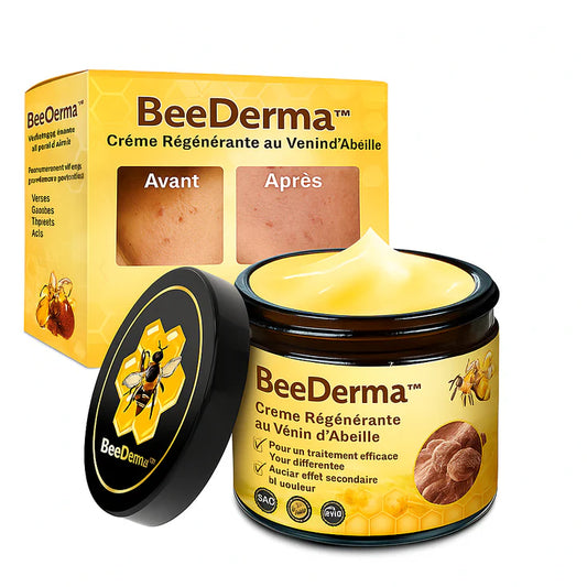 BeeDerma™ Crème Régénérante au Venin d’Abeille | Répare, lisse et revitalise votre peau en 10 minutes
