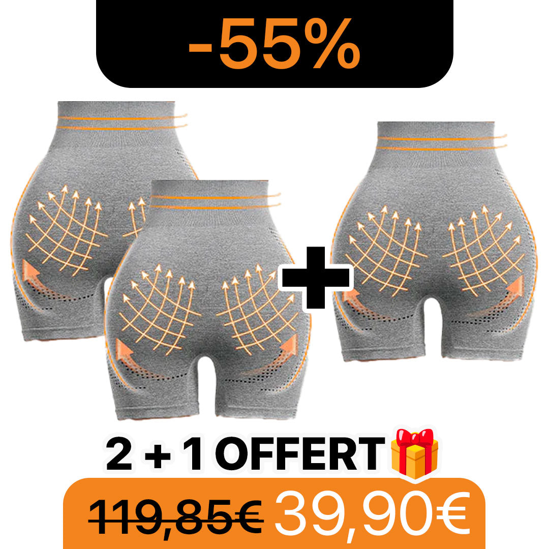 Sculptra™ Short de mise en forme | Élimine la graisse, lisse la cellulite et sculpte les fesses en un instant!