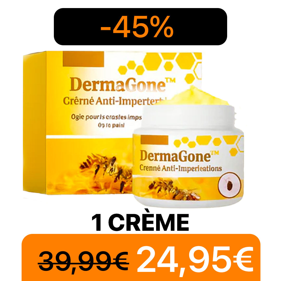 DermaGone™ Crème Anti-Imperfections | Élimine 95 % des verrues et taches en 3 jours!